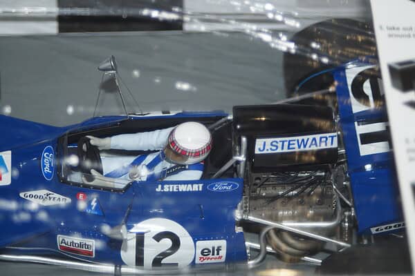 Spark tyrrell 003 winner british gp 1971 jackie stewart 18s589