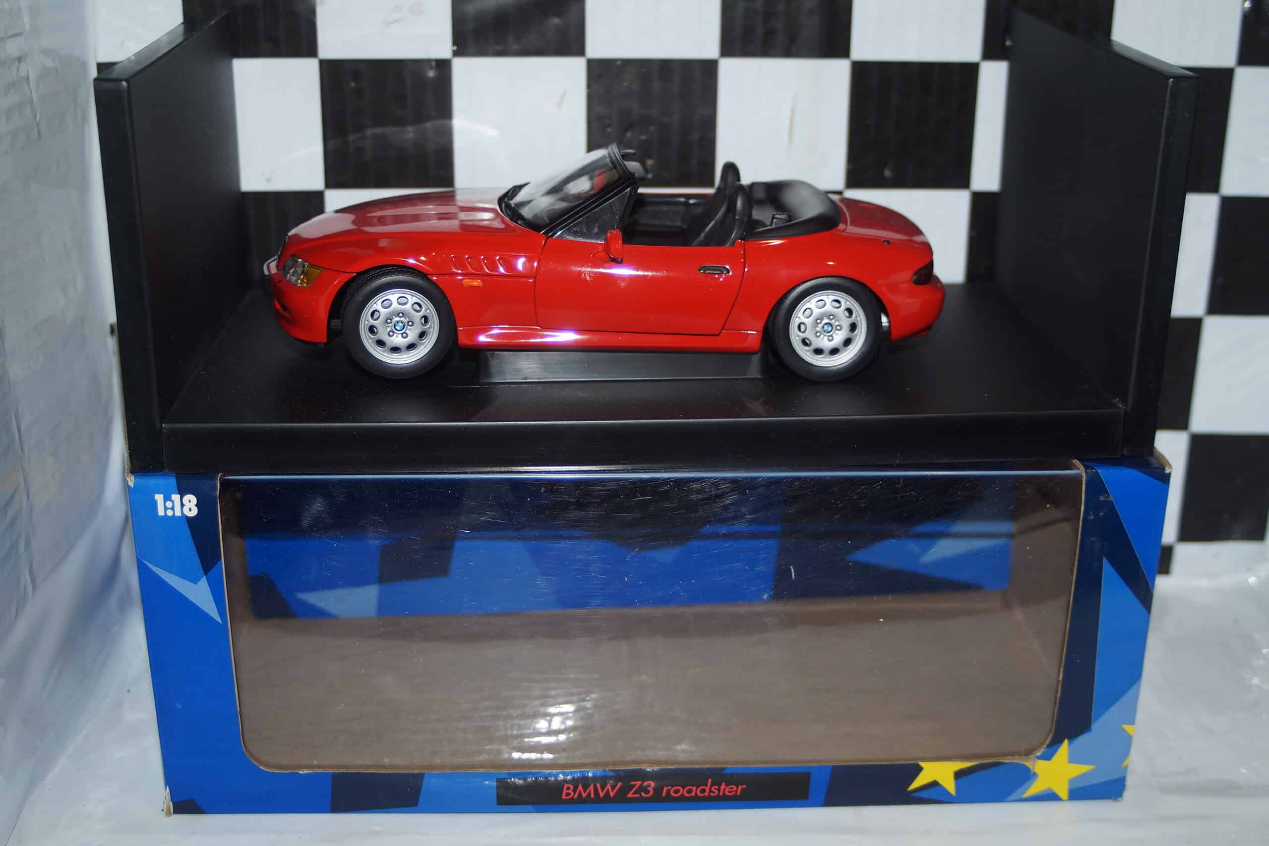 Ut models bmw z3 cabriolet red 1:18 180 0243309