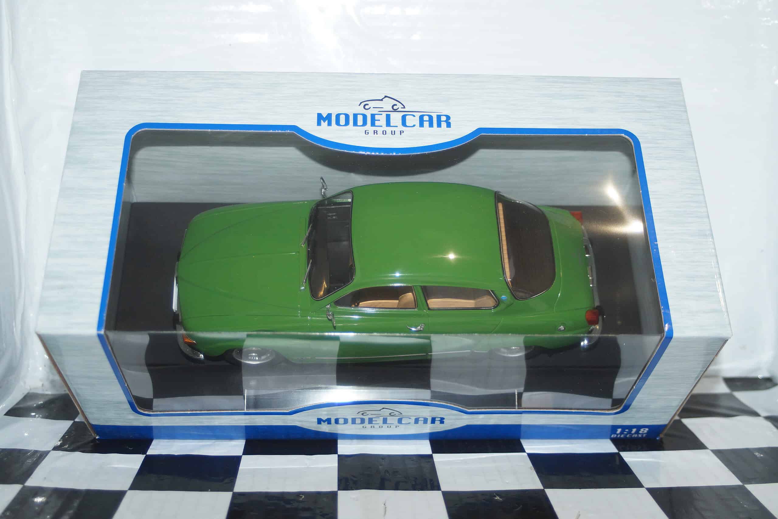 Model car group saab 96 v4 green mcg18655 1:18th