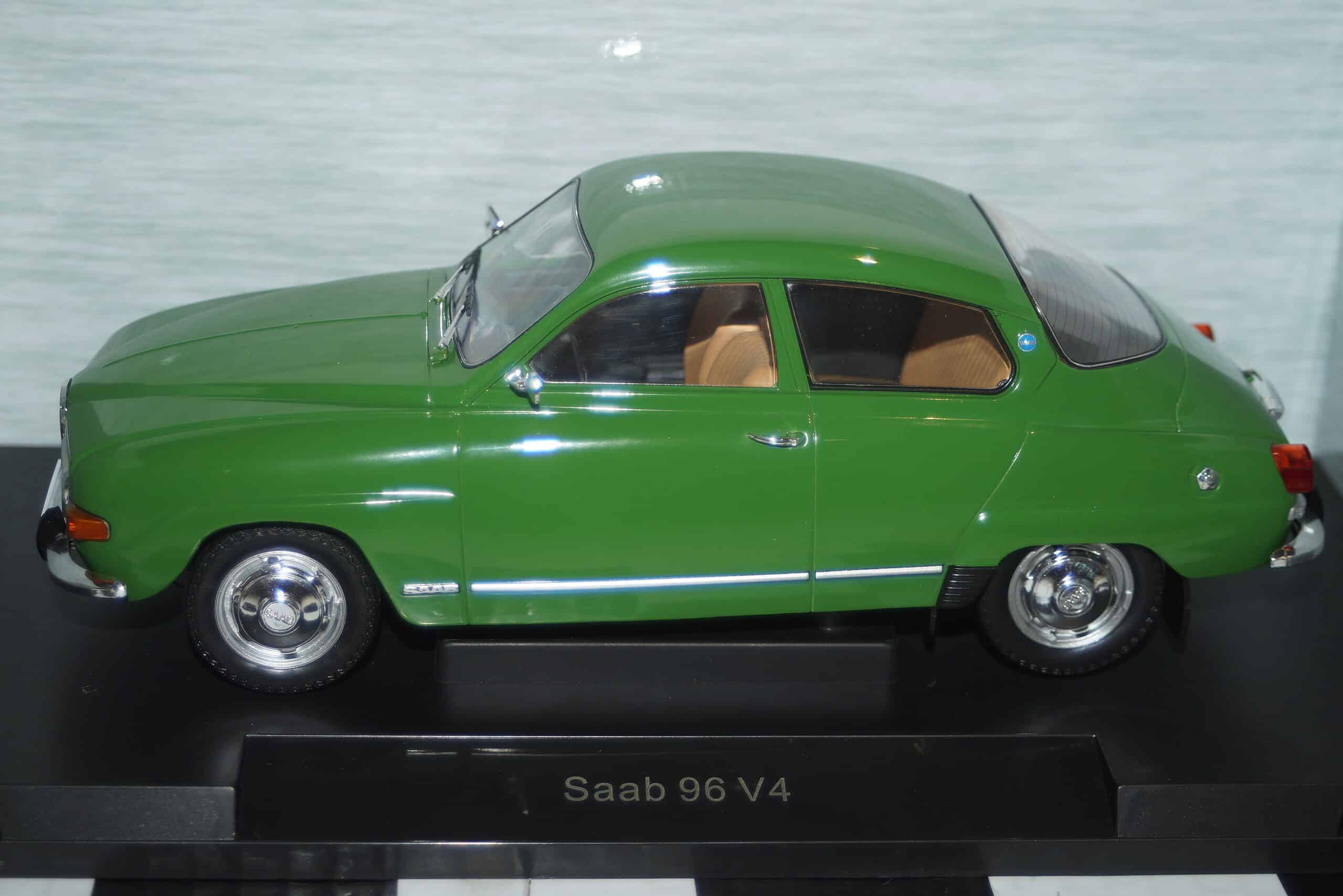 Model car group saab 96 v4 green mcg18655 1:18th