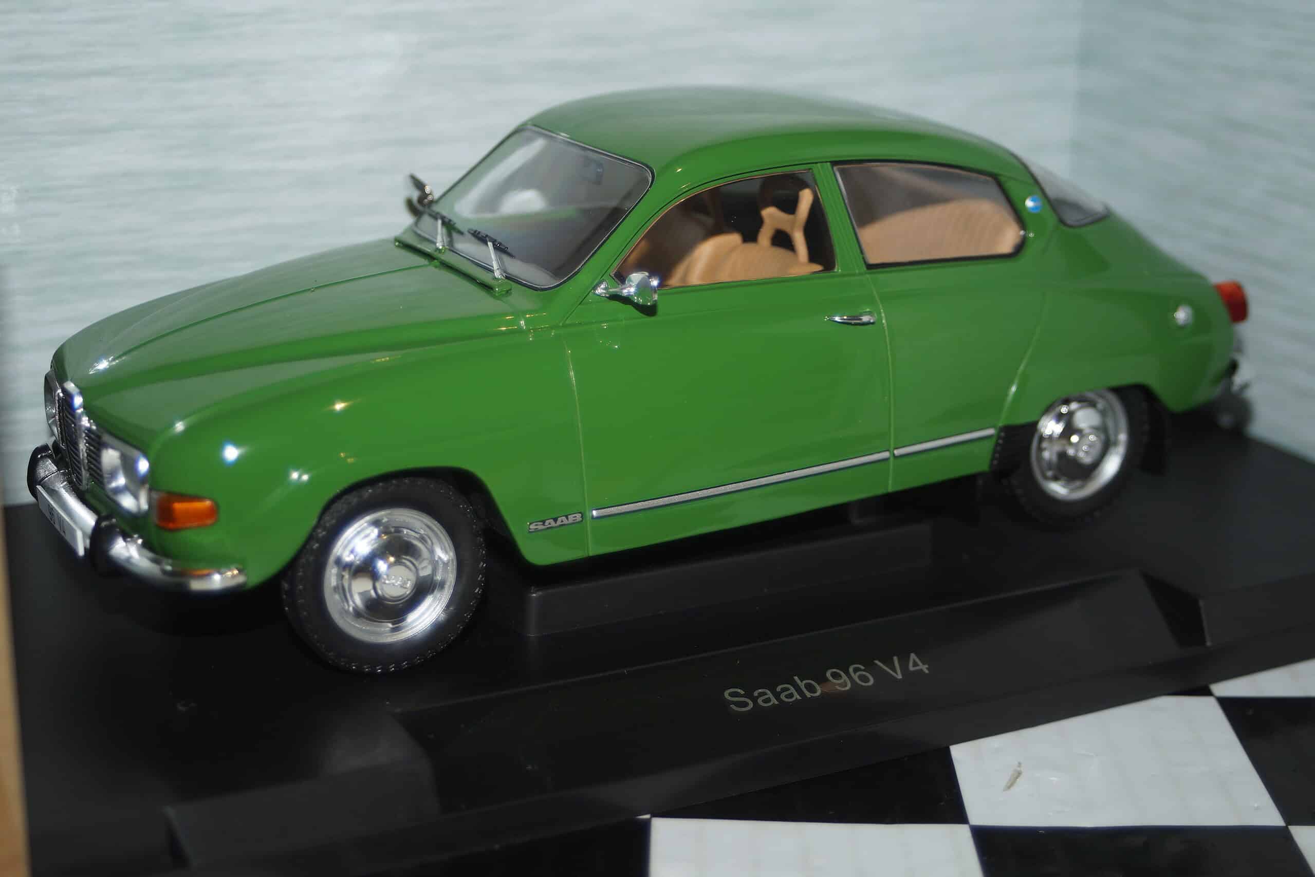 Model car group saab 96 v4 green mcg18655 1:18th