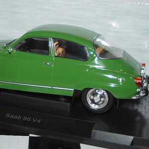 Model car group saab 96 v4 green mcg18655 1:18th