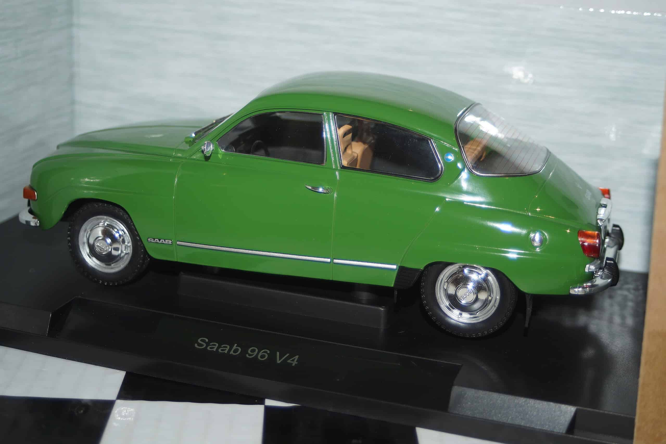 Model car group saab 96 v4 green mcg18655 1:18th