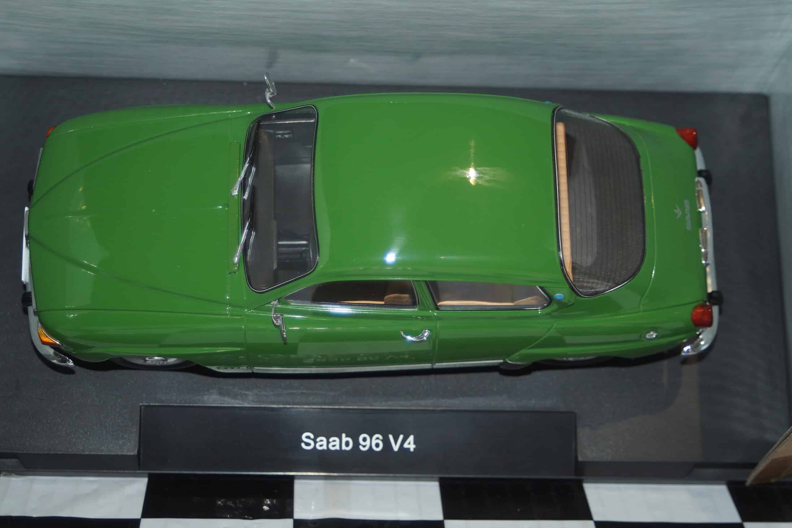 Model car group saab 96 v4 green mcg18655 1:18th