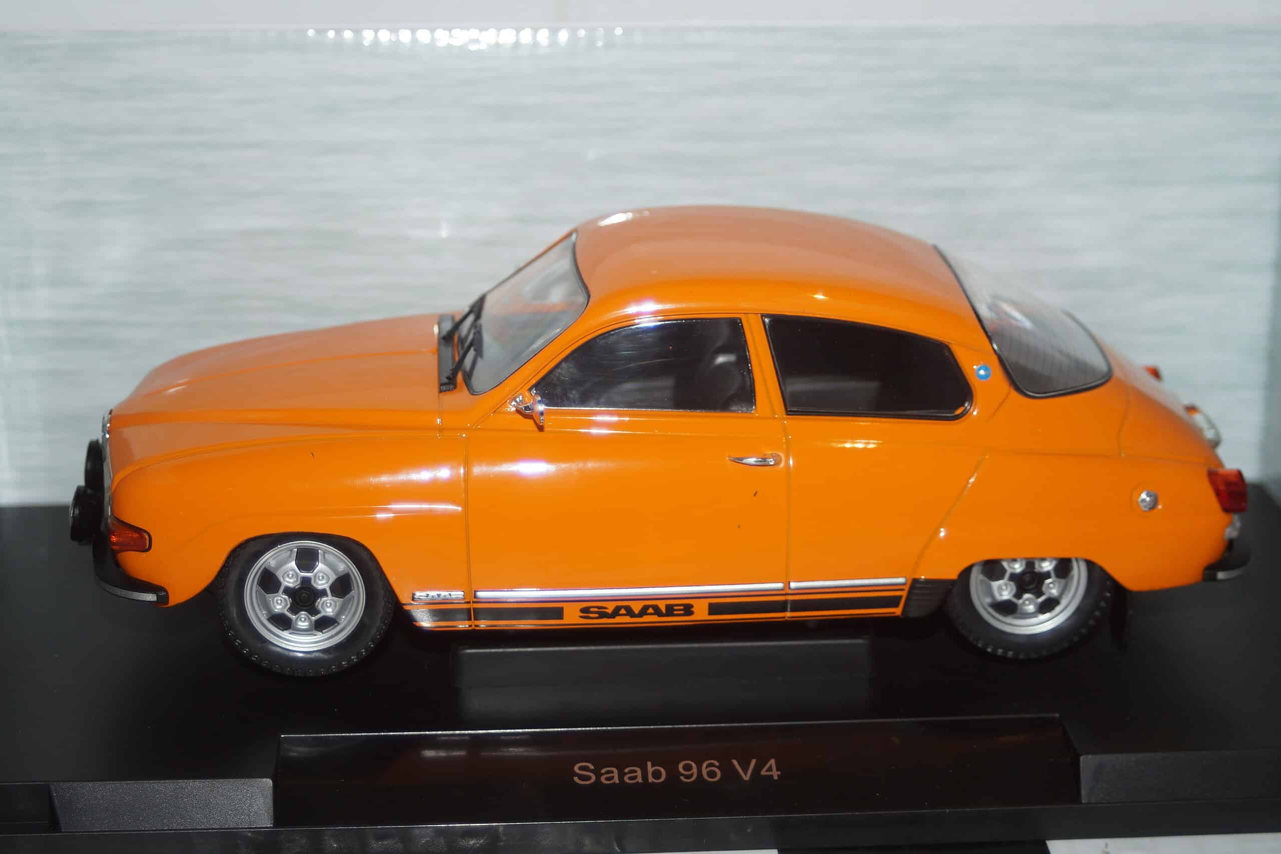 Model car group saab 96 v4 orange mcg18654 1:18th