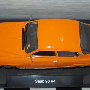 Model car group saab 96 v4 orange mcg18654 1:18th
