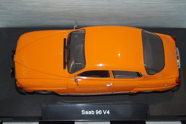 Model car group saab 96 v4 orange mcg18654 1:18th