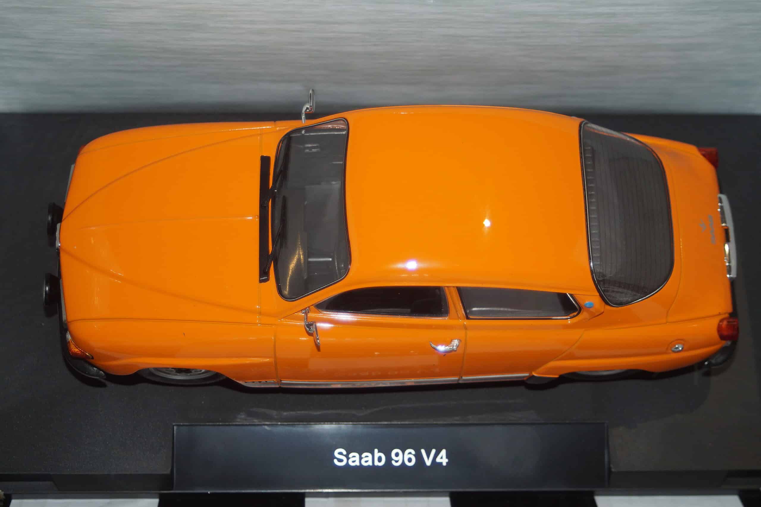 Model car group saab 96 v4 orange mcg18654 1:18th