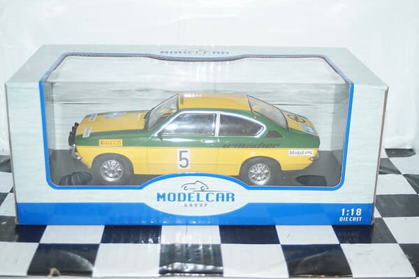 Model car group opel kadett c gt/e sachs rally 1976 ref mcg18650r 1:18th