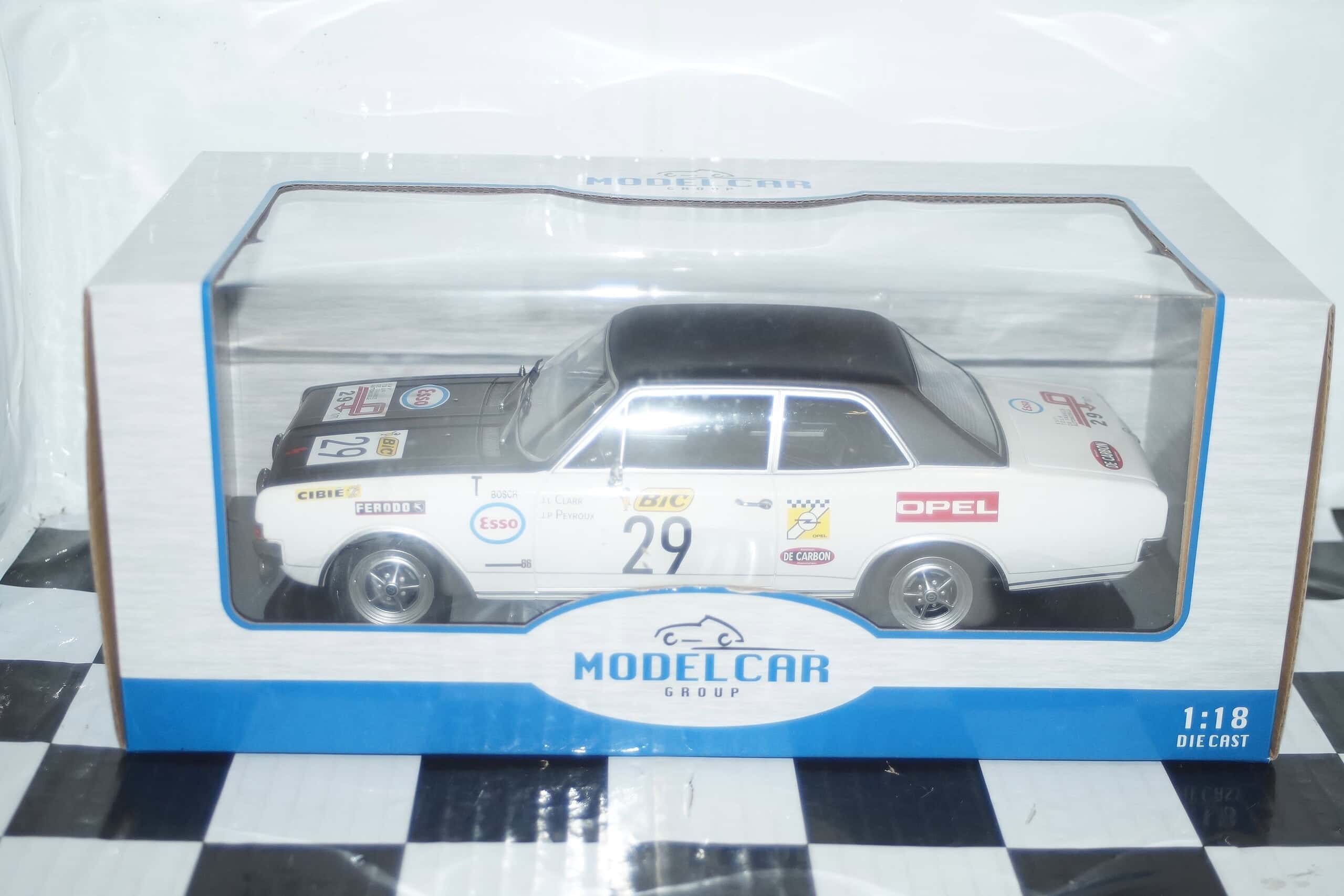 Model car group opel commodore a white t-d-c 1971 ref mcg18562r 1:18th