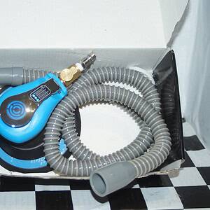 Sgs work shop, car repair tools, 3" cutter, sanding discs, 6" sander, air gauge.