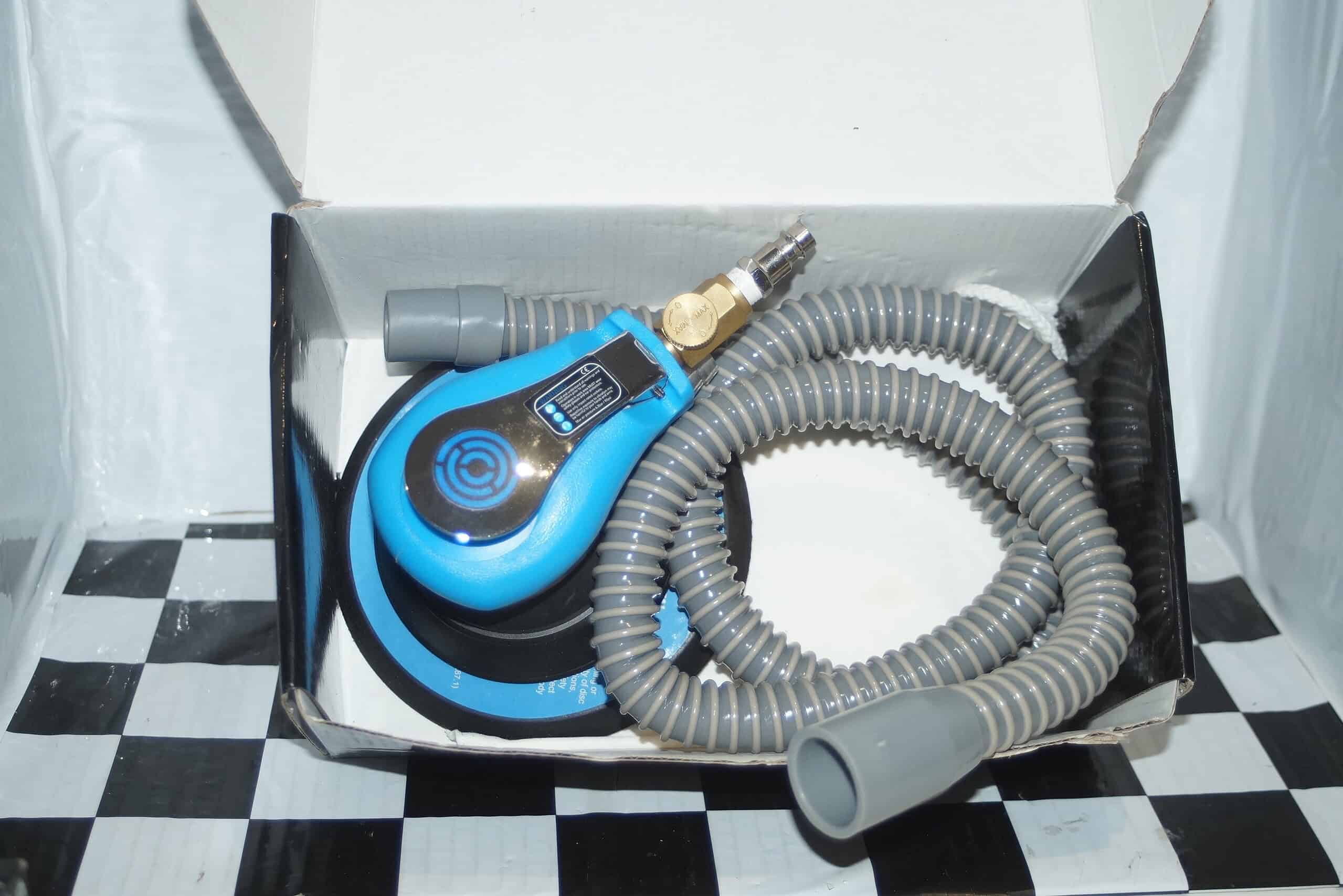 Sgs work shop, car repair tools, 3" cutter, sanding discs, 6" sander, air gauge.