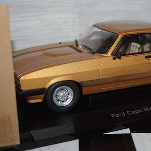Model car group ford capri s mk3 lhd gold mcg18399 1:18