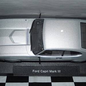 Model car group ford capri s mk3 lhd silver mcg18398 1:18