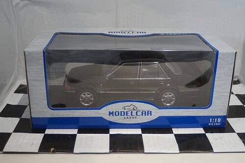 Model car group ford orion mk2 black rhd 1/18th mcg18649