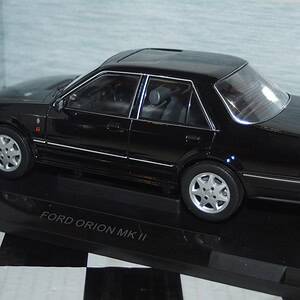 Model car group ford orion mk2 black rhd rs package 1/18th mcg18649