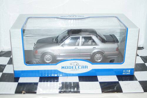 Model car group ford orion mk2 metallic grey 1/18th mcg18489