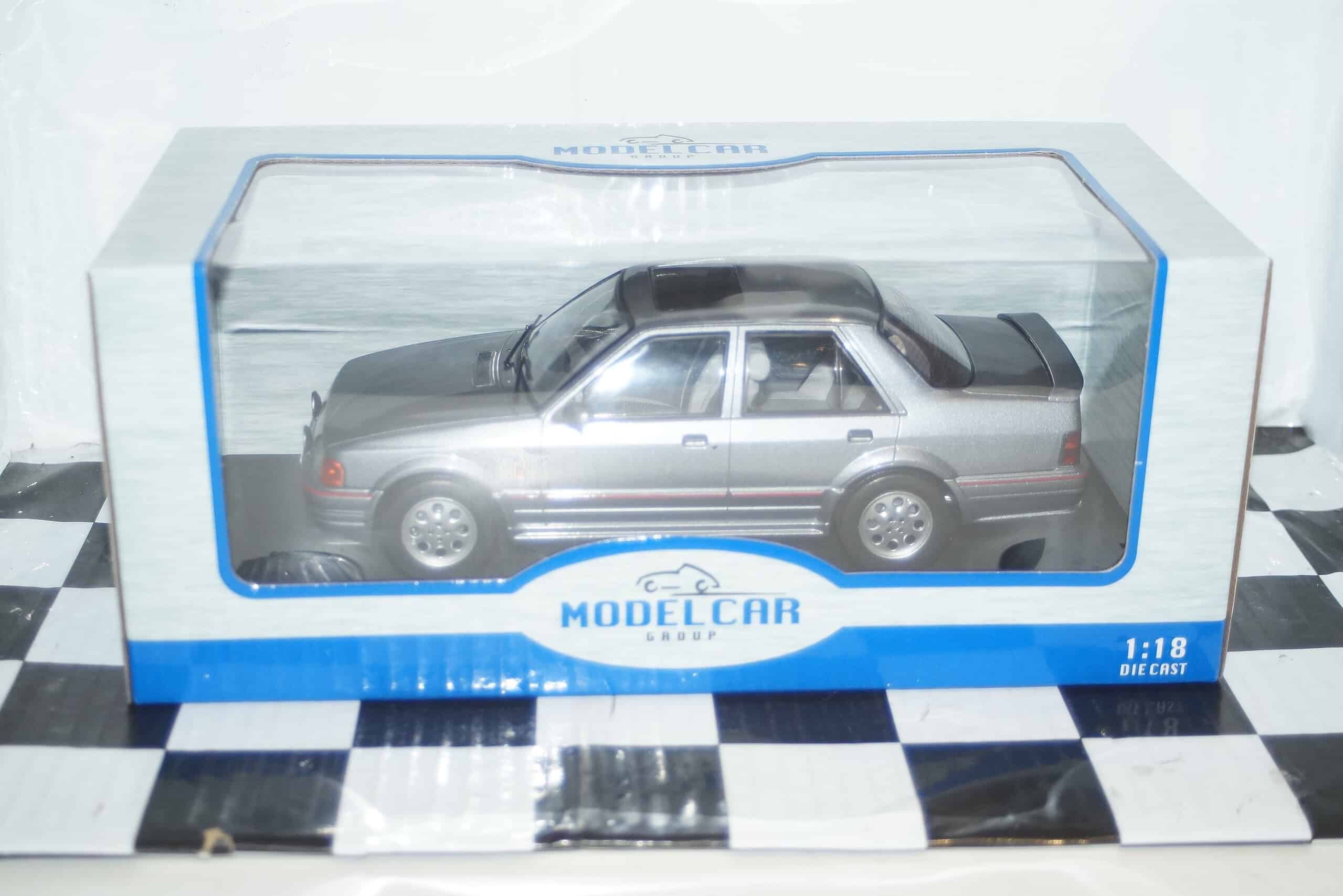 Model car group ford orion mk2 metallic grey 1/18th mcg18489
