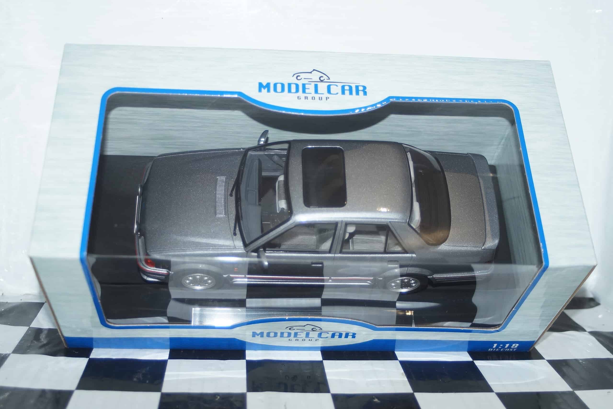 Model car group ford orion mk2 metallic grey 1/18th mcg18489