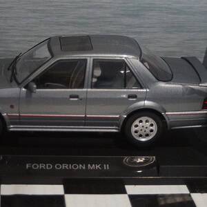 Model car group ford orion mk2 metallic grey 1/18th mcg18489
