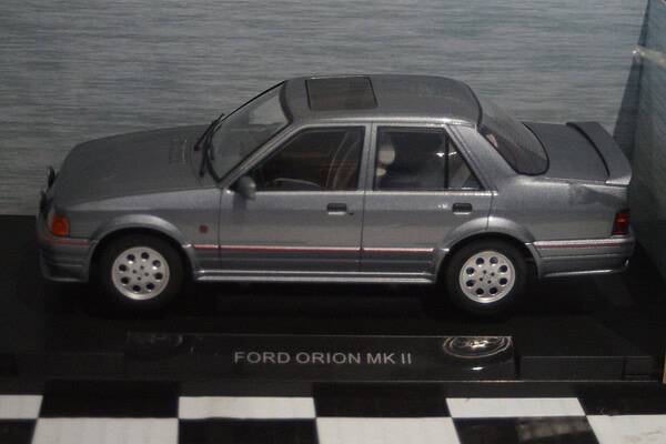 Model car group ford orion mk2 metallic grey 1/18th mcg18489