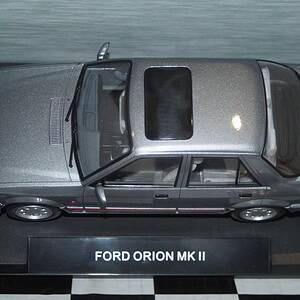 Model car group ford orion mk2 metallic grey 1/18th mcg18489