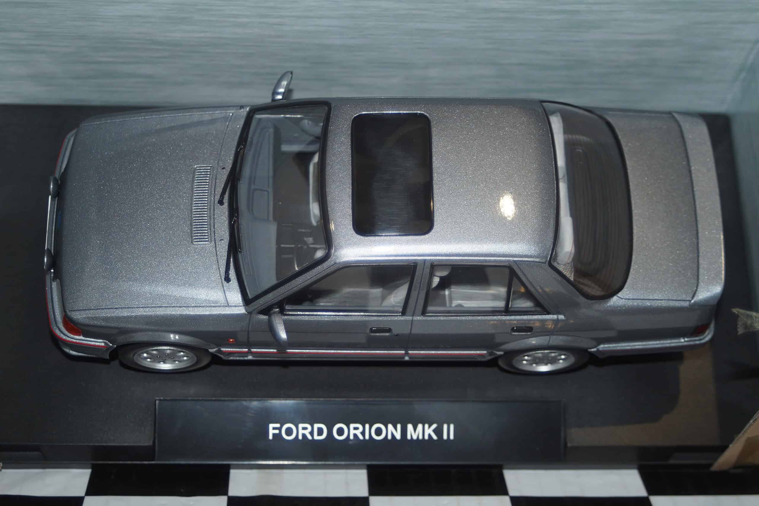 Model car group ford orion mk2 metallic grey 1/18th mcg18489