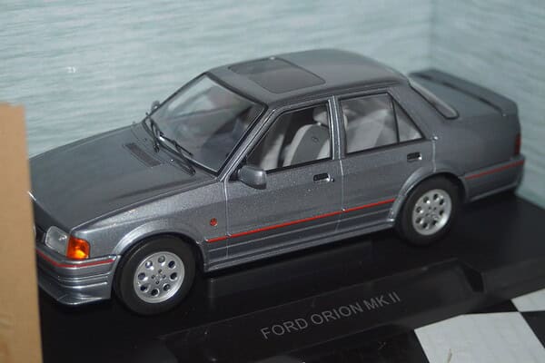 Model car group ford orion mk2 metallic grey 1/18th mcg18489