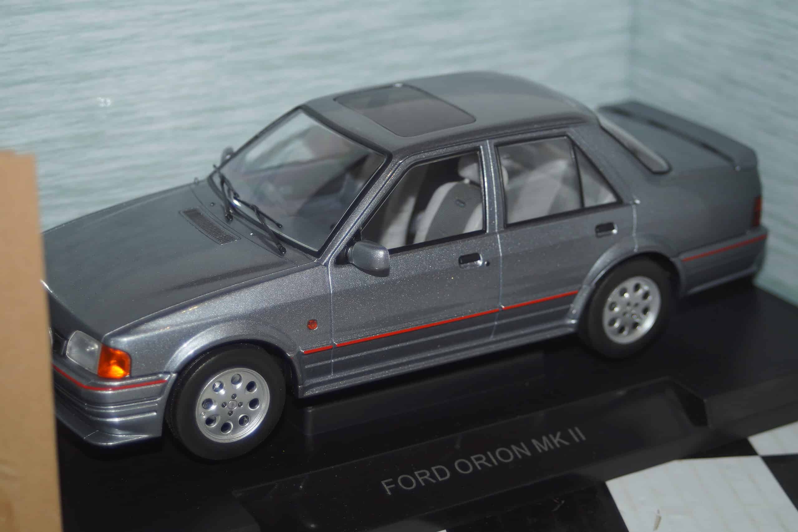 Model car group ford orion mk2 metallic grey 1/18th mcg18489