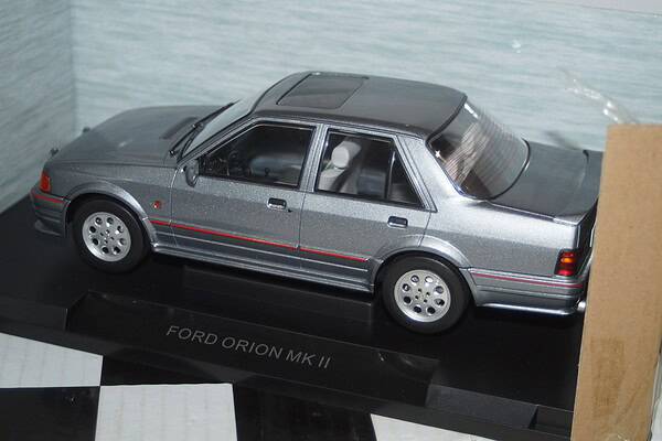 Model car group ford orion mk2 metallic grey 1/18th mcg18489