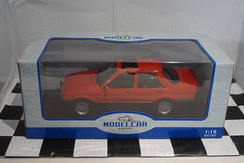Model car group ford orion mk2 1600 e red 1/18th mcg18488