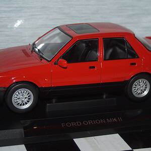 Model car group ford orion mk2 1600 e red 1/18th mcg18488