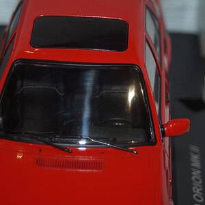 Model car group ford orion mk2 1600 e red 1/18th mcg18488