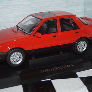 Model car group ford orion mk2 1600 e red 1/18th mcg18488