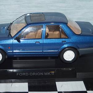 Model car group ford orion mk2 1600i metallic blue 1/18th mcg18488 (copy)