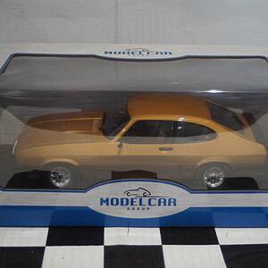 Model car group ford capri s mk3 lhd gold mcg18399 1:18 (copy)