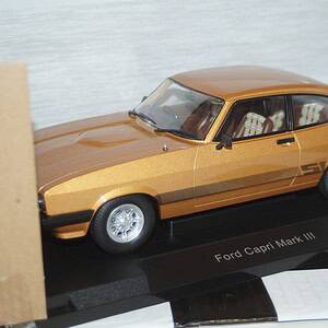 Model car group ford capri s mk3 lhd gold mcg18399 1:18 (copy)