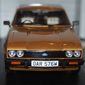 Model car group ford capri s mk3 lhd gold mcg18399 1:18 (copy)