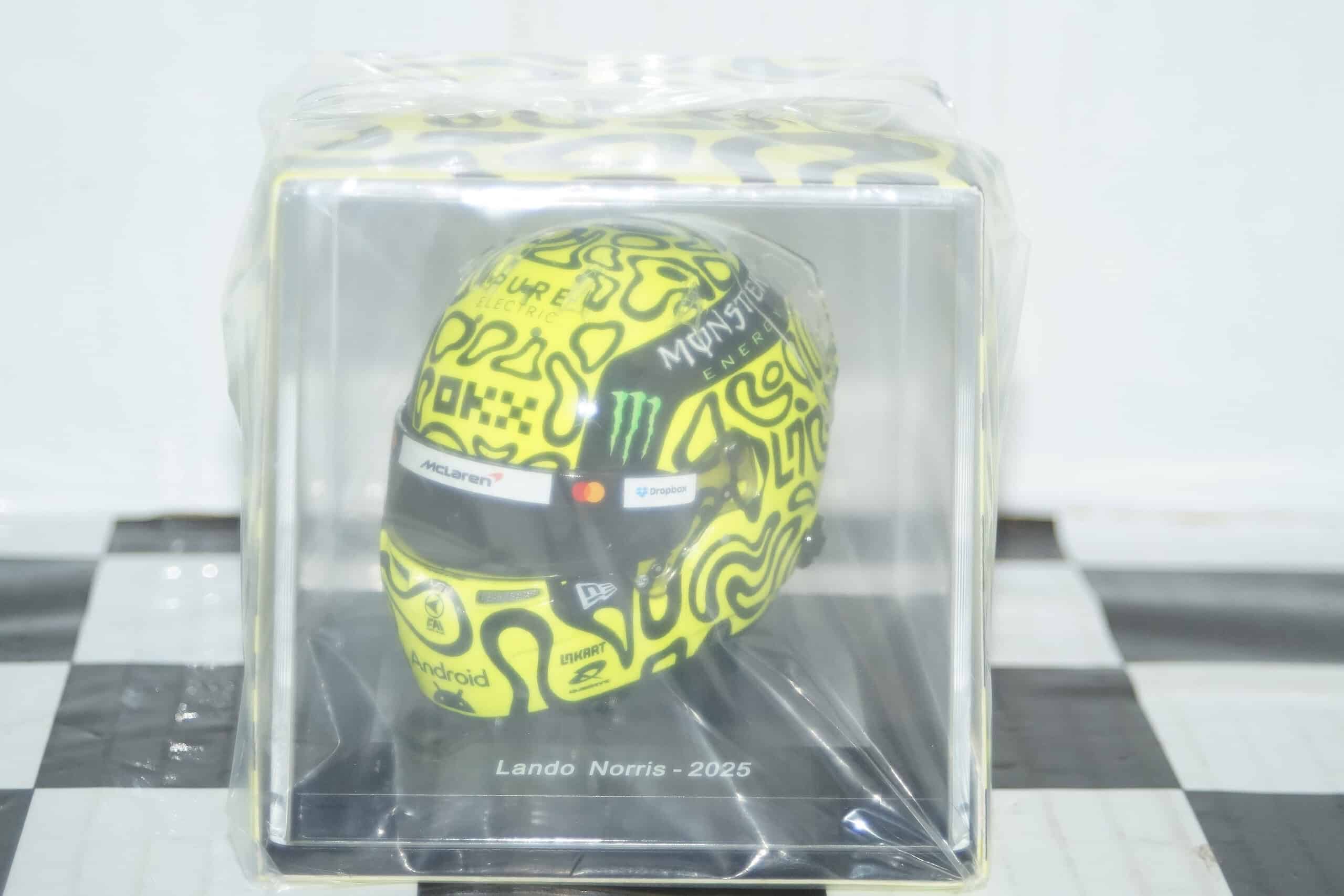 Spark mclaren 1:5 helmet world champions 2025 lando norris 1:5 resin 5hf188