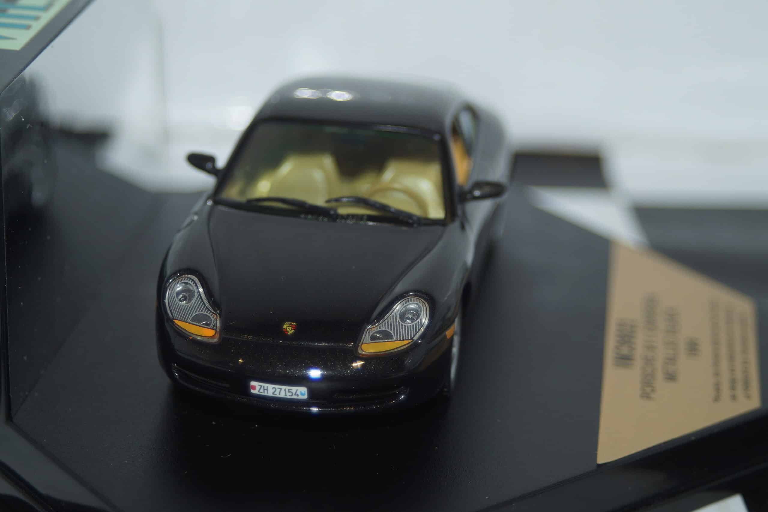 Vitesse porsche 911 carrera in metallic black 1:43 diecast ref vmc99022