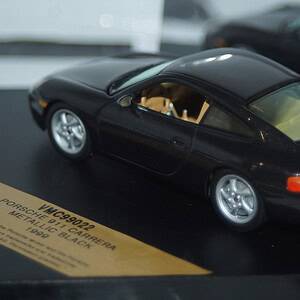Vitesse porsche 911 carrera in metallic black 1:43 diecast ref vmc99022