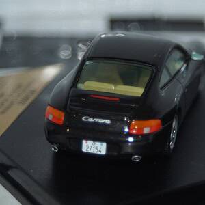 Vitesse porsche 911 carrera in metallic black 1:43 diecast ref vmc99022