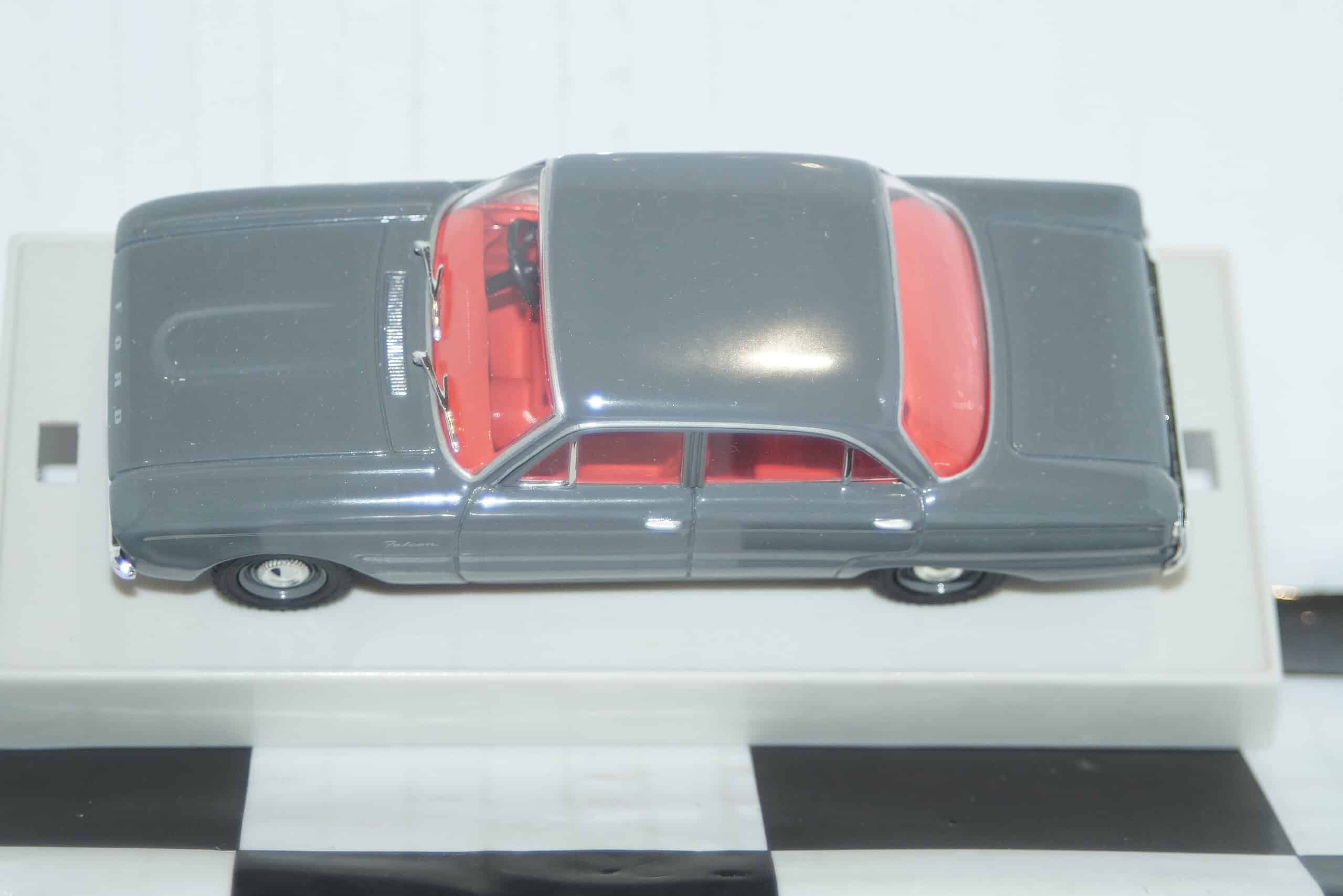 Trax top gear ford falcon xk sedan 1960 grey 40th anniversary tr26e 1:43