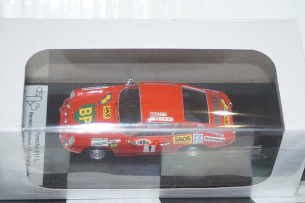 Trofeu porsche 911 l swedish rally 1970 #1 r.peterson dsn1:43-108 1/43