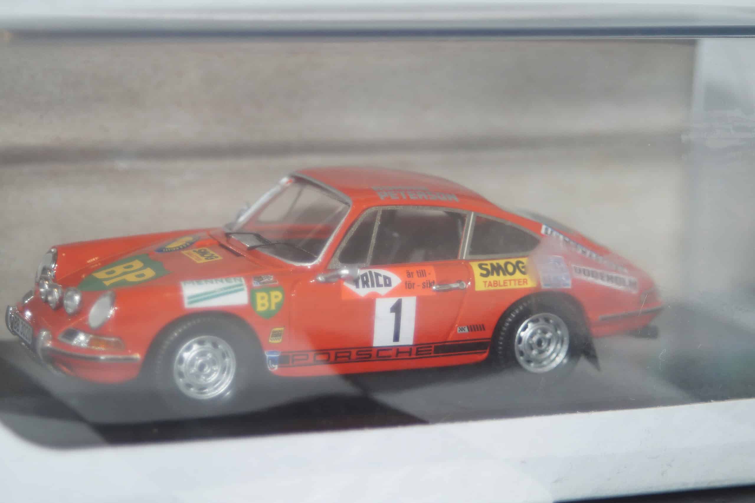 Trofeu porsche 911 l swedish rally 1970 #1 r.peterson dsn1:43-108 1/43