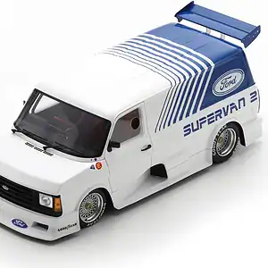 Schuco ford transit supervan 2 1984 1:18 resin 45 006 6100 spark