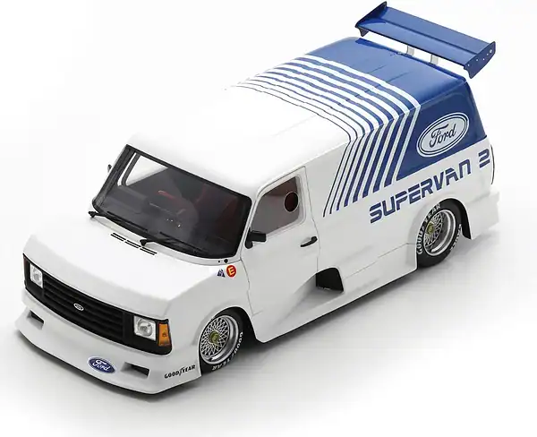 Schuco ford transit supervan 2 1984 1:18 resin 45 006 6100 spark