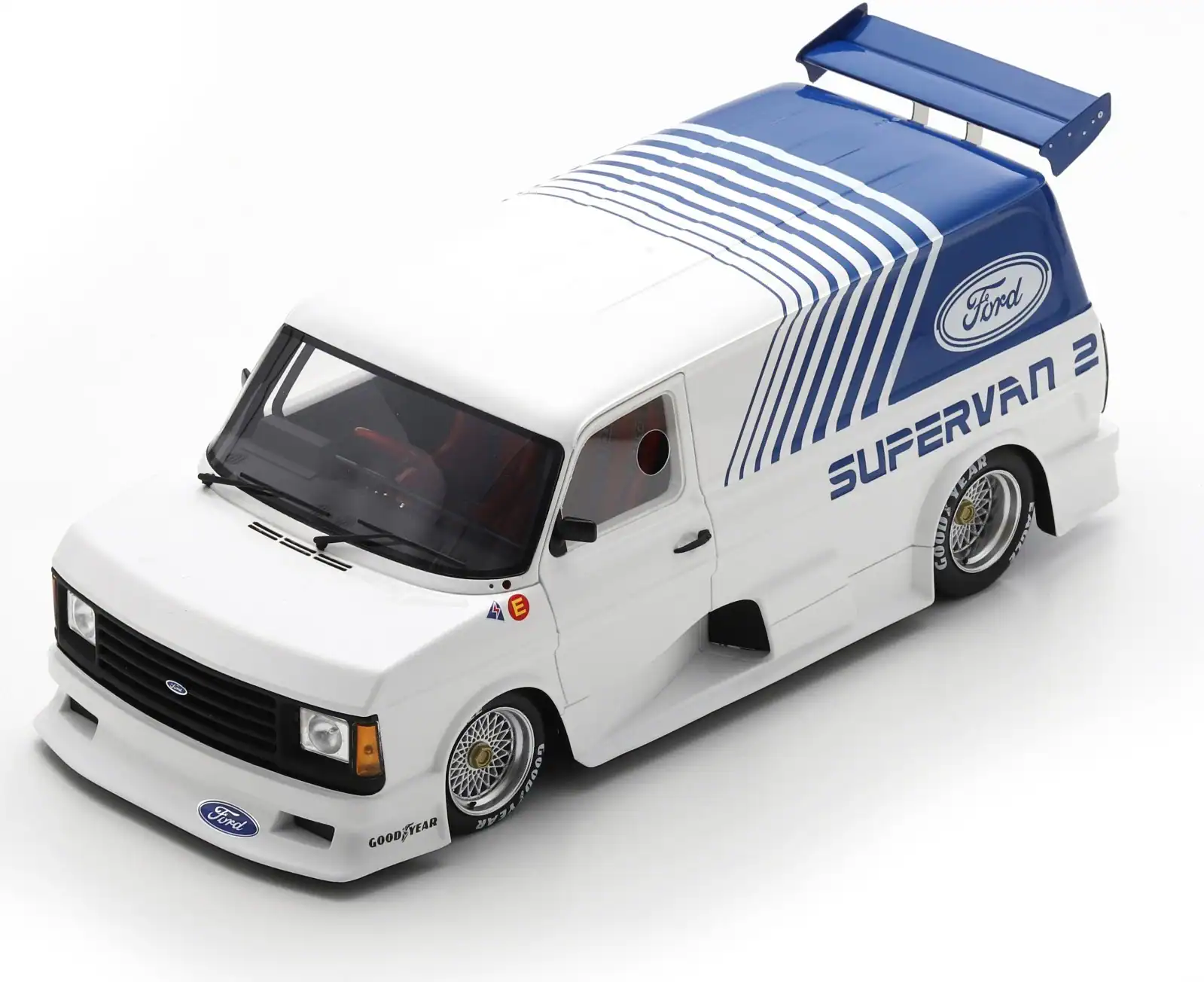 Schuco ford transit supervan 2 1984 1:18 resin 45 006 6100 spark