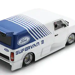 Schuco ford transit supervan 2 1984 1:18 resin 45 006 6100 spark