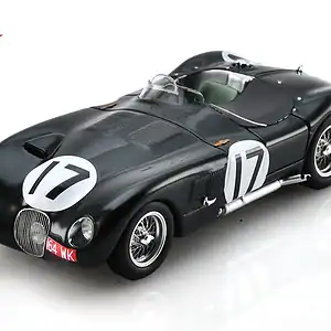 Spark jaguar c-type 2nd le mans 24h 1953 #17 s.moss s2944 1:43 resin